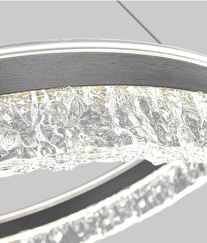 Светильник DZN-13494 ` ЧЕРНЫЙ АЛЮМИНИЙ D600/H1500/1/LED/60W/4500K акрил FROST