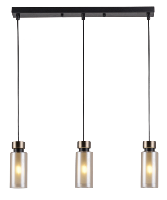 74338/3 BLACK+BRONZE (2) Люстра (RL)