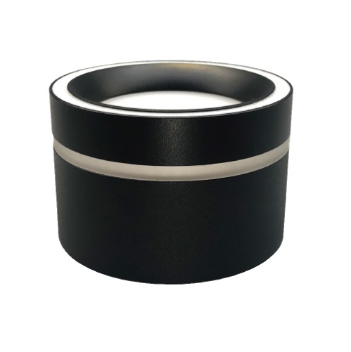 Cветильник RG-TD1503B ЧЕРНЫЙ D85/H55/1/G53/15W без лампы