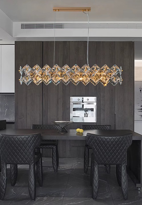 Светильник DZN-55139 ЗОЛОТО ` D850/H20+1500/6/E14/40W BALLET3