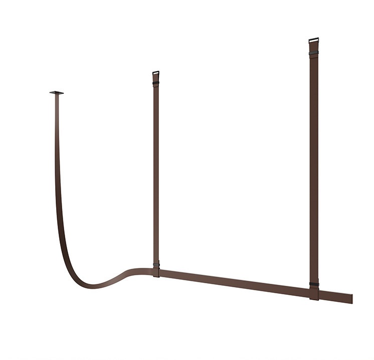 Светильник DZN-13645 КОРИЧНЕВЫЙ ` D1500/H1500/1/LED/4500K