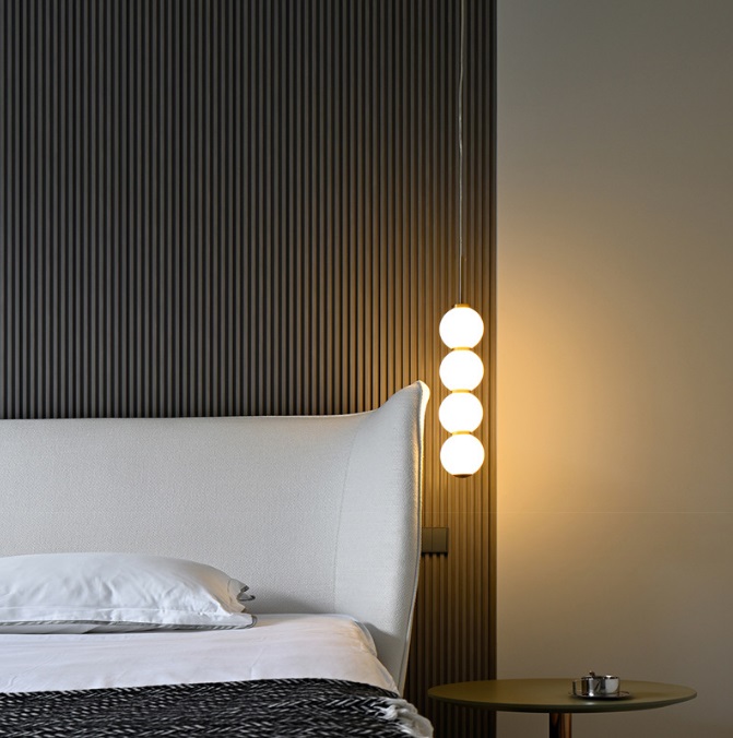 Светильник DZN-44744 РОМ+БЕЛЫЙ ` D100*H400 (100+100+100+100)/H3000/1/LED/12W/3000K FORMAGENDA by Be