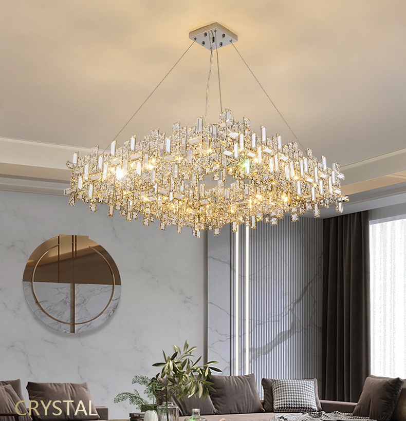 Светильник DZN-6979 РОМ ` D800/H250+1200/8/E14/40W PUZZLE